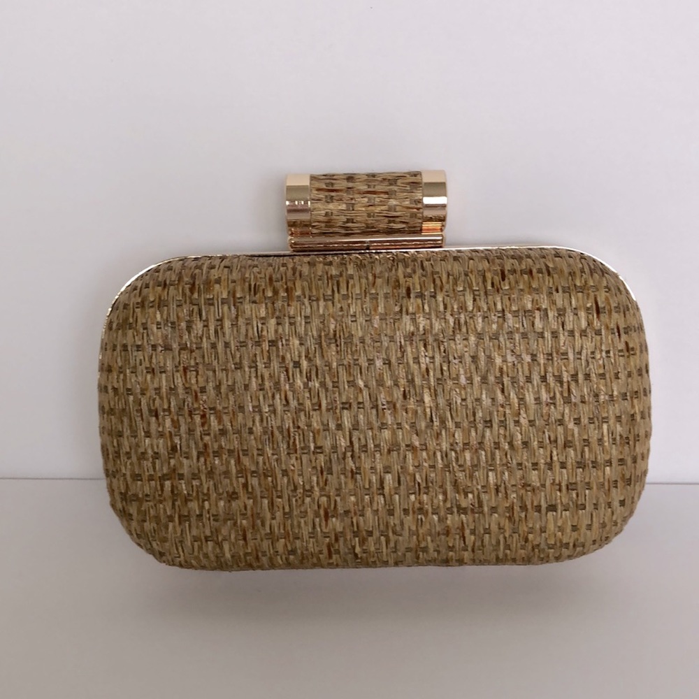 Elegant Tan Clutch